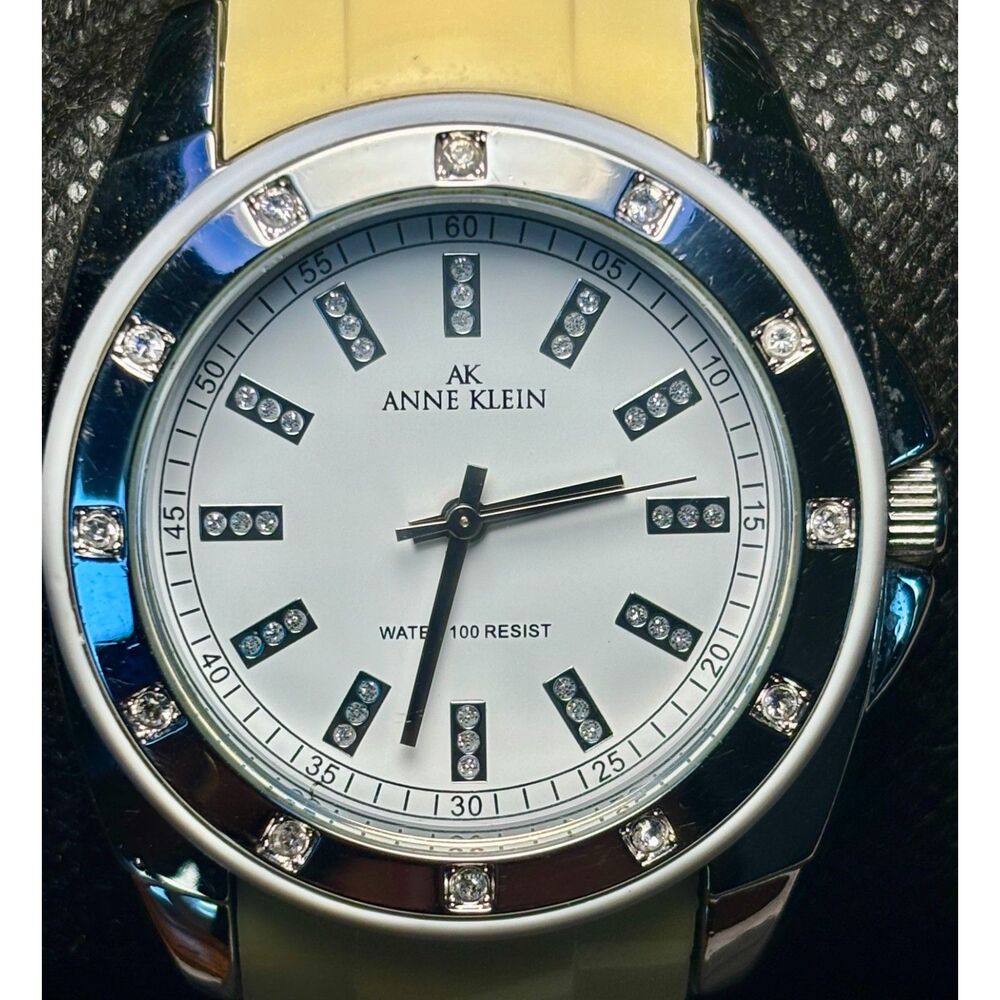 Stunning Anne Klein Women’s Crystal Accent Watch